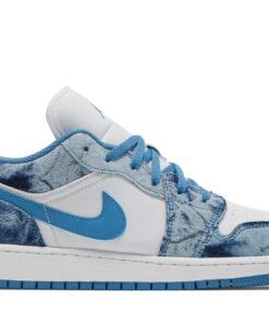 (Grade School) Air Jordan 1 Low 'Washed Denim' DM8947-100