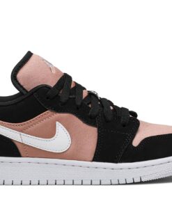 (Grade School) Air Jordan 1 Low 'White Rose Gold' 554723-090