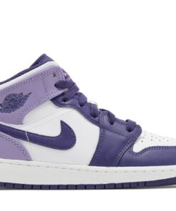 (Grade School) Air Jordan 1 Mid Sky J Purple DQ8423-515 Nicesnk