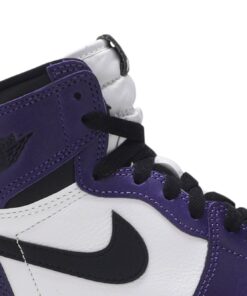 Alternative view of (Grade School) Air Jordan 1 Retro High OG 'Court Purple 2.0' 575441-500