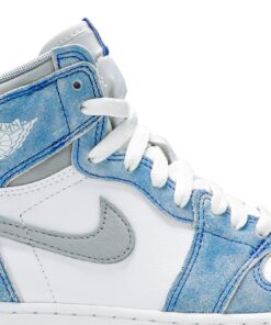 Alternative view of (Grade School) Air Jordan 1 Retro High OG Hyper Royal 575441-402 Nicesnk