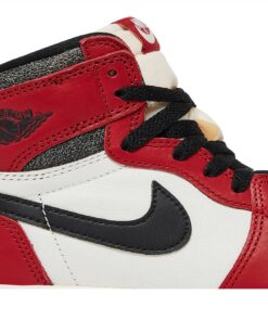 Alternative view of (Grade School) Air Jordan 1 Retro High OG Lost & Found FD1437-612 Nicesnk