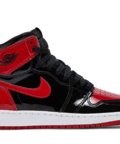 (Grade School) Air Jordan 1 Retro High OG Patent Bred 575441-063 Nicesnk