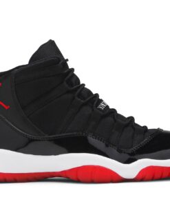 (Grade School) Air Jordan 11 Retro 2012 Bred 378038-010 Nicesnk
