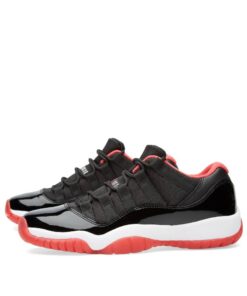 Alternative view of (Grade School) Air Jordan 11 Retro Low Bred 528896-012 Nicesnk