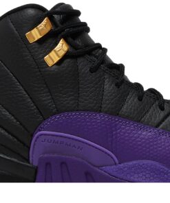 Alternative view of (Grade School) Air Jordan 12 Retro Field Purple 153265-057 Nicesnk