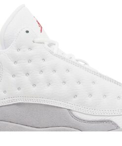 Alternative view of (Grade School) Air Jordan 13 Retro White Wolf Grey DJ3003-160 Nicesnk