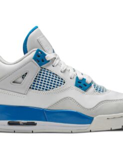(Grade School) Air Jordan 4 Retro 2012 Military Blue 408452-105 Nicesnk