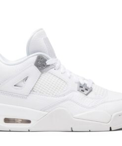 (Grade School) Air Jordan 4 Retro 2017 Pure Money 408452-100 Nicesnk