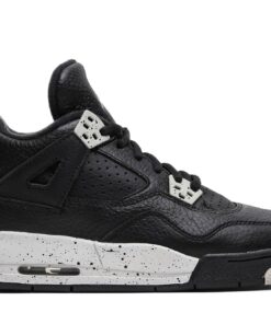 (Grade School) Air Jordan 4 Retro LS 2015 Oreo 408452-003 Nicesnk