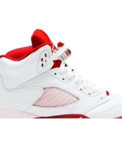 Alternative view of (Grade School) Air Jordan 5 Retro Pink Foam 440892-106 Nicesnk
