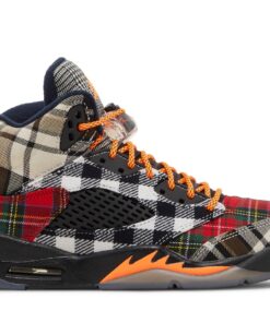 (Grade School) Air Jordan 5 Retro Plaid FD4814-008 Nicesnk