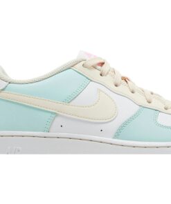 Alternative view of (Grade School) Nike Air Force 1 'Emerald Rise Guava Ice' DV7762-300