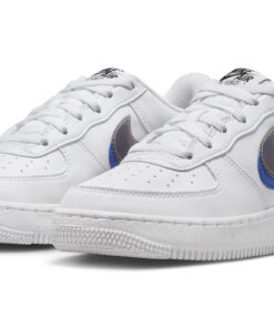 Alternative view of (Grade School) Nike Air Force 1 Impact Next Nature Double Swoosh FD0688-100 Nicesnk
