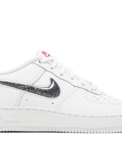 (Grade School) Nike Air Force 1 Low LV8 'White Metallic Silver' DC9651-100