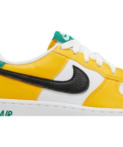 Alternative view of (Grade School) Nike Air Force 1 Low 'Oakland Athletics' FN8008-700