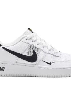 (Grade School) Nike Air Force 1 Low Utility White Black AR1708-100