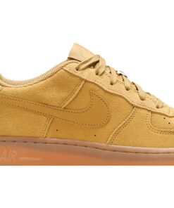 Alternative view of (Grade School) Nike Air Force 1 Low 'Wheat (2019)' BQ5485-700