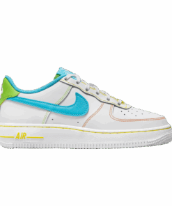 (Grade School) Nike Air Force 1 Low White Multi FJ4614-100 Nicesnk