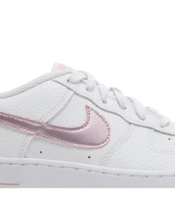 Alternative view of (Grade School) Nike Air Force 1 Low White Pink Glaze CT3839-104