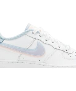Alternative view of (Grade School) Nike Air Force 1 LV8 Double Swoosh CW1574-100 Nicesnk