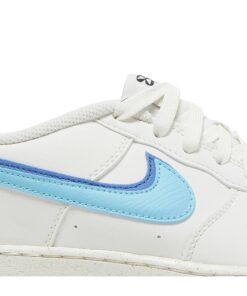 Alternative view of (Grade School) Nike Air Force 1 LV8 'Sail Medium Blue' DQ0359-100