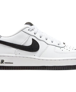 (Grade School) Nike Air Force 1 LV8 'White Black Mini Swoosh' CT5531-100
