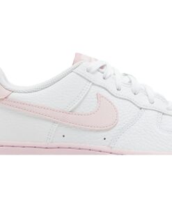 Alternative view of (Grade School) Nike Air Force 1 'White Pink Foam' CT3839-107