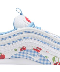 Alternative view of (Grade School) Nike Air Max 97 SE Cherry Picnic CW5806-100 Nicesnk