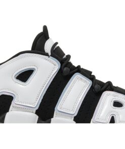 Alternative view of (Grade School) Nike Air More Uptempo Black Cobalt Bliss DQ6200-001 Nicesnk