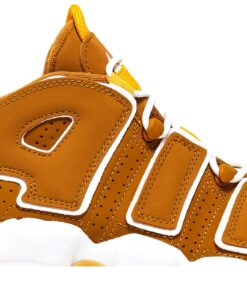 Alternative view of (Grade School) Nike Air More Uptempo Wheat DQ4713-700 Nicesnk