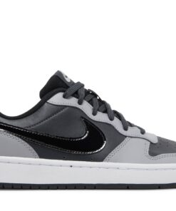 (Grade School) Nike Court Borough Low 2 'Anthracite Stadium Grey' BQ5448-014