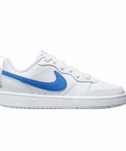(Grade School) Nike Court Borough Low 2 'White Photo Blue' BQ5448-123