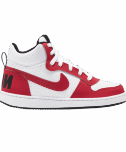 (Grade School) Nike Court Borough Mid 'Gym Red White' 839977-103