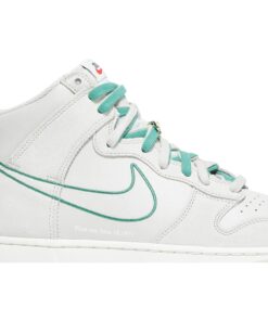 Alternative view of (Grade School) Nike Dunk High SE First Use Pack - Green Noise DD0733-001 Nicesnk
