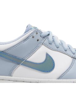 Alternative view of (Grade School) Nike Dunk Low Next Nature 'Blue Whisper Lenticular' FJ4668-400