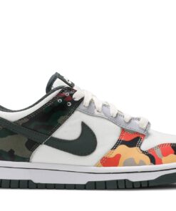 (Grade School) Nike Dunk Low SE Multi-Camo DB1909-100 Nicesnk