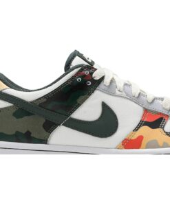 Alternative view of (Grade School) Nike Dunk Low SE Multi-Camo DB1909-100 Nicesnk