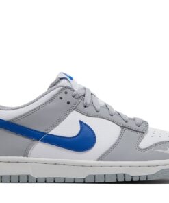 (Grade School) Nike Dunk Low Wolf Grey Royal FN3878-001 Nicesnk