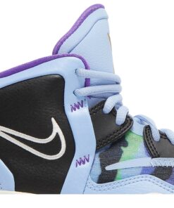 Alternative view of (Grade School) Nike Kyrie 8 Multi Color Camo DD0334-400 Nicesnk