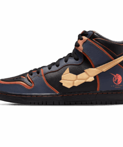 Gundam x Nike Dunk High SB 'Project Unicorn - Banshee Norn'