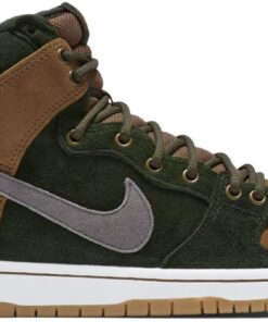 Homegrown x Nike SB Dunk High PRM Sequoia 839693-302 Nicesnk