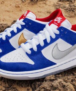 Alternative view of Ishod Wair x Nike SB Dunk Low Pro BMW 839685-416 Nicesnk