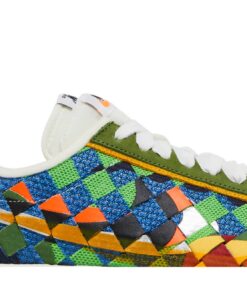 Alternative view of Jean Paul Gaultier x sacai x Nike VaporWaffle Woven Multi-Color DR5209-300 Nicesnk