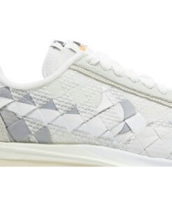 Alternative view of Jean Paul Gaultier x sacai x Nike VaporWaffle Woven White DR5209-100 Nicesnk