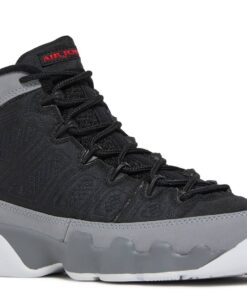 Alternative view of Jordan 9 Retro 'Particle Grey' 302359-060