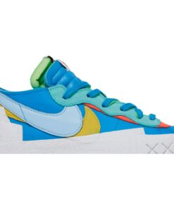 Alternative view of KAWS x sacai x Nike Blazer Low Neptune Blue DM7901-400 Nicesnk