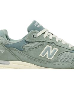 Alternative view of KITH x New Balance 993 Made in USA Pistachio MR993KH1 Nicesnk