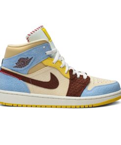 Maison Château Rouge x Jordan 1 Mid SE Fearless CU2803-200 Nicesnk