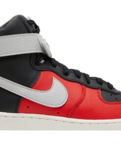 Alternative view of NBA x Nike Air Force 1 High 75th Anniversary Chile Red DC8870-001 Nicesnk